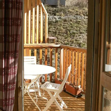 2 Pieces Cabine 6 Pers. Expose Sud Avec Balcon Et Garage A Valloire Apartment *